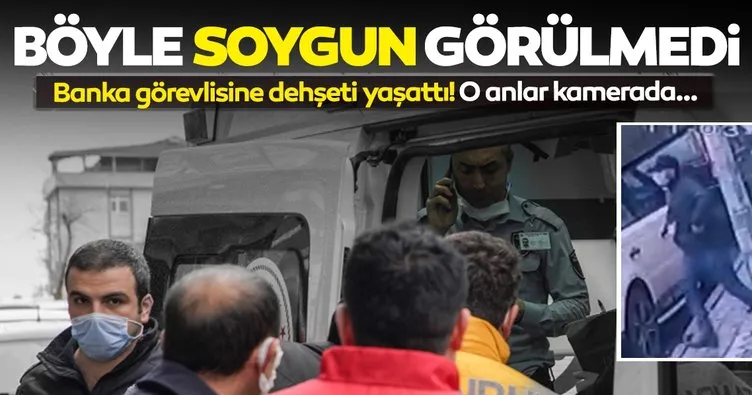 SON DAKİKA: İstanbul’da banka soygunu! Biber gazı sıktı paraları alıp kaçtı!