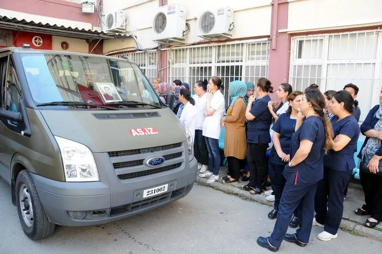 Bitlis şehidine hastanede böyle veda ettiler