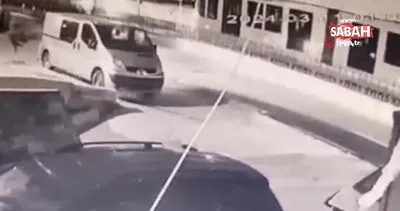 Sultangazi’de jet taşı motoruyla direksiyon kilidini kesip kamyoneti çaldılar | Video