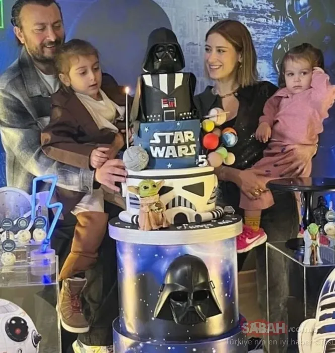 Hazal Kaya ve Ali Atay çiftinin oğlu 5 yaşına girdi! İşte Hazal Kaya ve Ali Atay’ın oğluna hazırladığı doğum günü partisi!