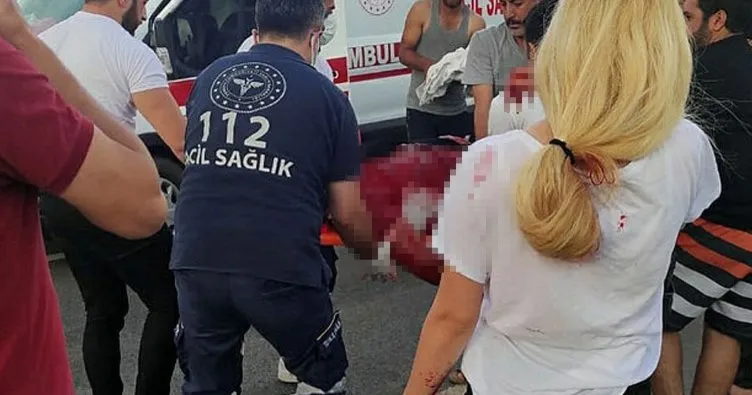 Tunceli’de feci kaza! Kadının kolu koptu