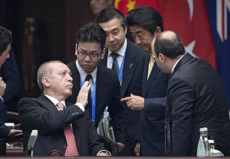 Japonya ekibinden Erdoğan’a özel ilgi