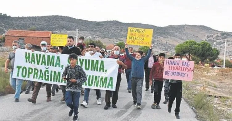 Dıkılı halkı ocağa karşı