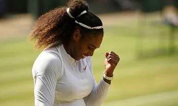 Wimbledon’da Serena Williams finalde