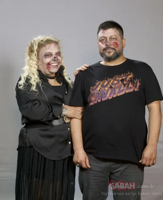 Bülent Ersoy konuk oyuncu olduğu filmde zombi kılığına girdi!