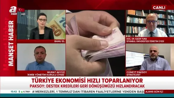 Türkiye ekonomisi hızla toparlanıyor! Üretime verilen koronavirüs molası kısa sürdü | Video