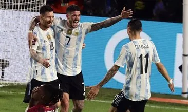 Arjantin evinde Venezuela’yı 3 golle geçti