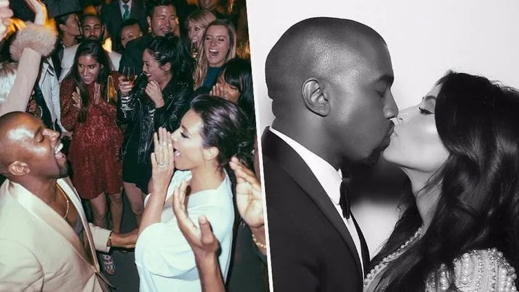 Kim Kardashian ve Kanye West’ten olay fotoğraf