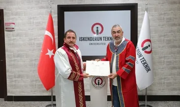 Samet Aybaba İSTE’den mezun oldu