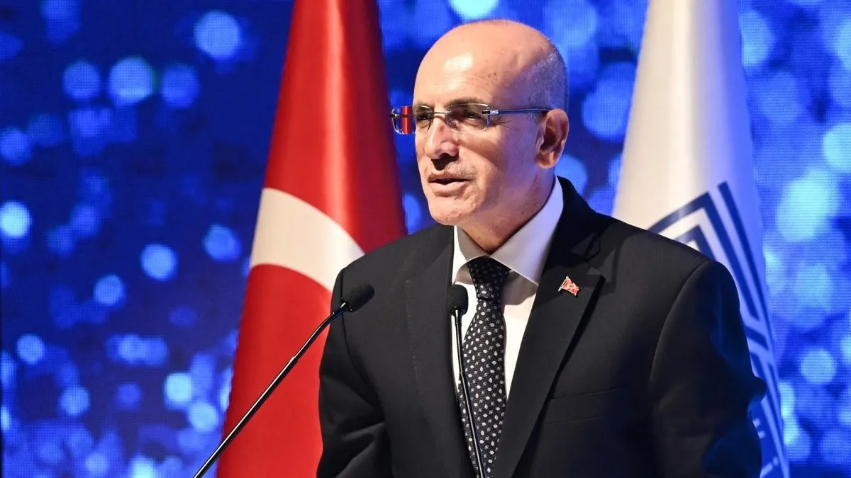 Bakan Şimşek'ten kritik değerlendirme: Türkiye ekonomik türbülanslara dayanaklı
