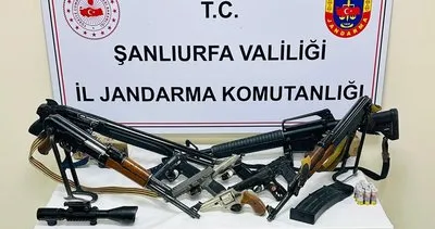 Şanlıurfa’da ruhsatsız silah ve uyuşturucu operasyonu #sanliurfa