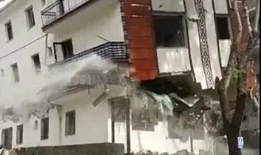 İstinat faciasında yıkım sürüyor! Çankaya Belediyesi’nin ihmali nedeniyle binalar tek tek yıkılıyor