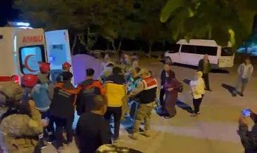 Kayalıklardan düştü, 1,5 saat sedye ile taşınıp, ambulansa ulaştırıldı! #tunceli
