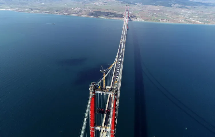 Son dakika | Açılışına 10 gün kala Çanakkale Köprüsü'nde muhteşem detay! Denizin altında...