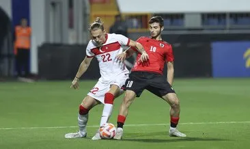 Ümit Milli Futbol Takımı, Gürcistan’ı tek golle mağlup etti