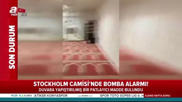 İsveç'te camide bomba bulundu!