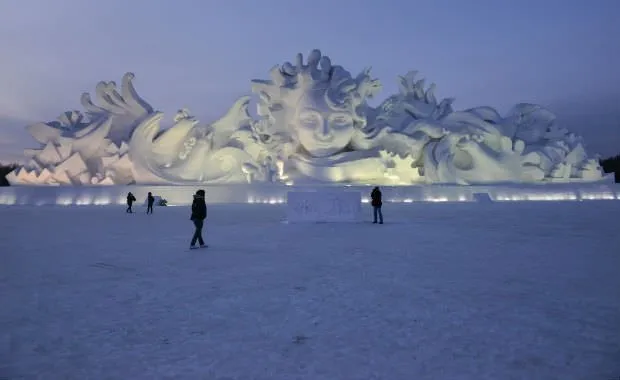 29. Harbin uluslararası buz ve kar heykel festivali
