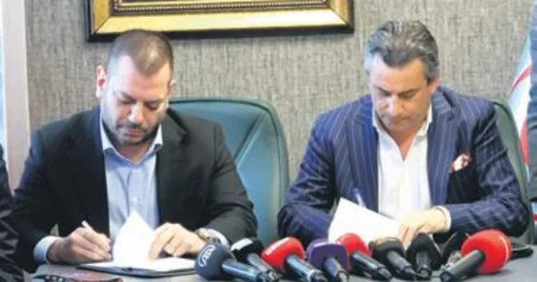 Pilot takım için imzalar atıldı