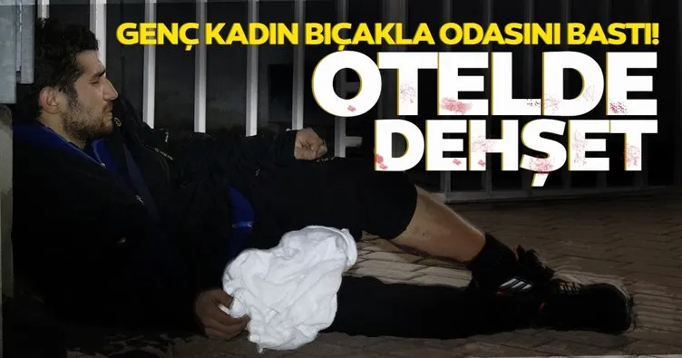SON DAKİKA: Bursa’da dehşet! Genç kadın otel odasını bıçakla bastı!
