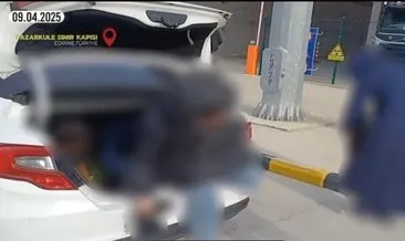 Araç motorunun altında kaçış planı: Tahta zuladan terörist ve uyuşturucu baronu çıktı! #edirne