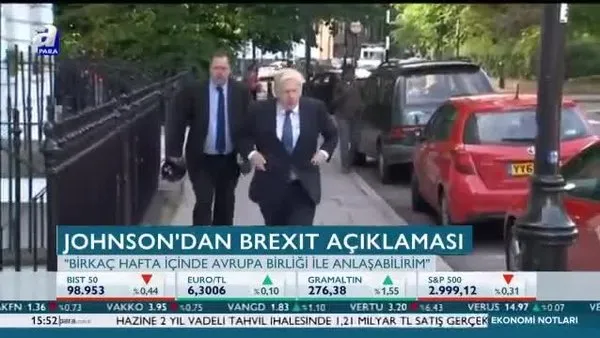 Johnson'dan Brexit açıklaması