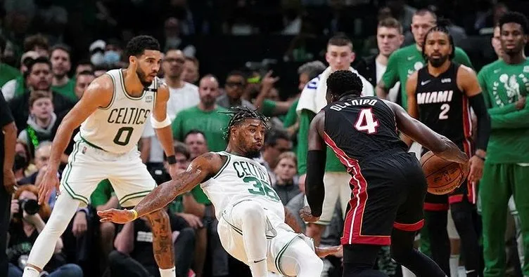 NBA Doğu Konferansı finalinde Miami Heat, Celtics karşısında seride 2-1 öne geçti