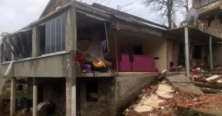 Tüpten sızan gaz patladı, 1yaralı