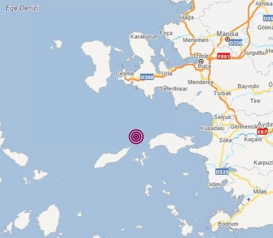Son Dakika Ege Denizi Nde Siddetli Deprem Izmir Den De Hissedildi Afad Ve Kandilli Rasathanesi Son Depremler Son Dakika Haberler