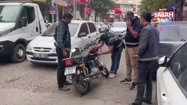 Şanlıurfa’da çalıntı motosiklet operasyonu: 137 motosiklet ele geçirildi | Video