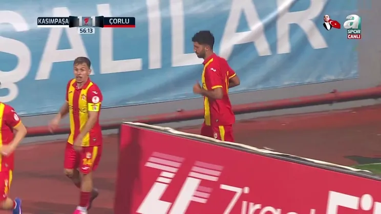 GOL İZLE | Kasımpaşa 1-1 Çorluspor 1947