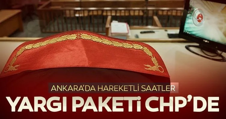 Son dakika: AK Parti yeni yargı paketini CHP’ye sundu
