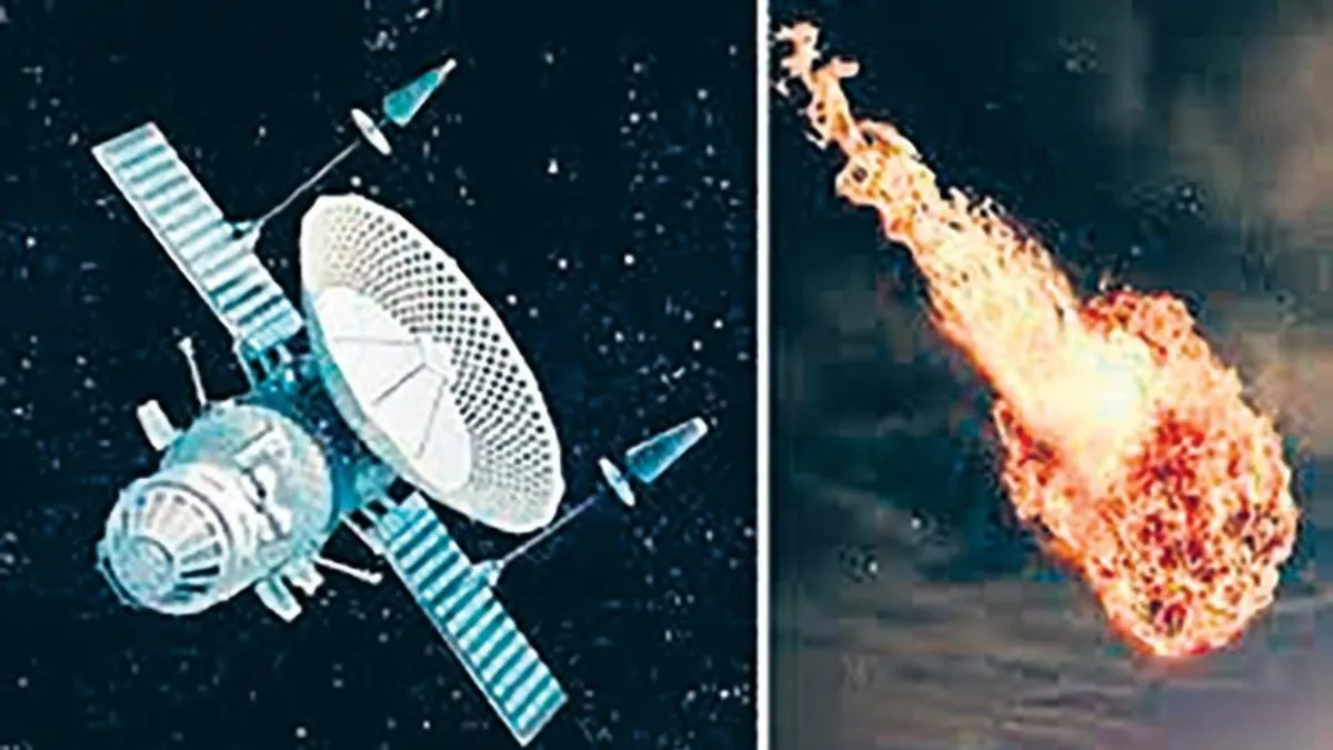 Yarım tonluk uzay aracı Türkiye’ye düşebilir Yarım tonluk uzay aracı Türkiye’ye düşebilir