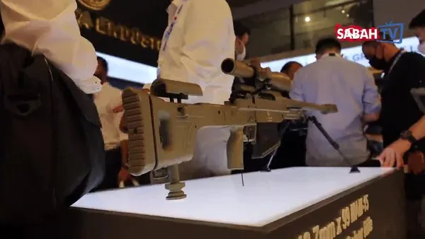 Yerli ve milli makineli tüfekler: Bu silahlar IDEF 2021’e damga vurdu | Video