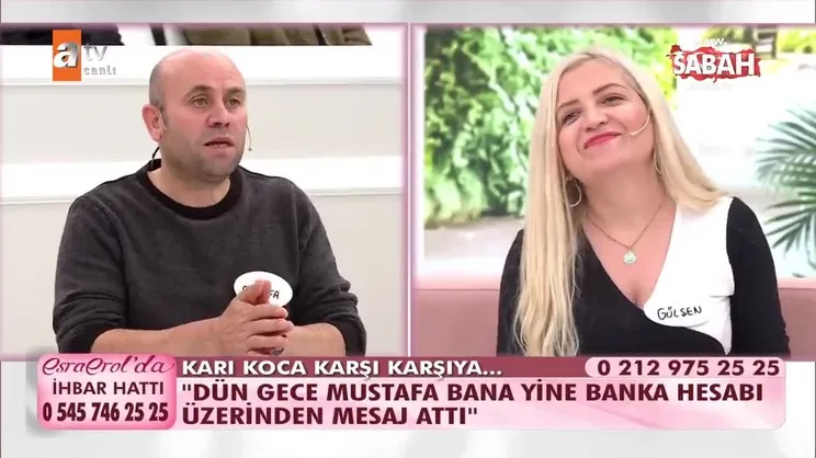 Esra Erol'da canlı yayın bitti, ortalık karıştı! İşte Mustafa ile Gülşen'in o anları... | Video