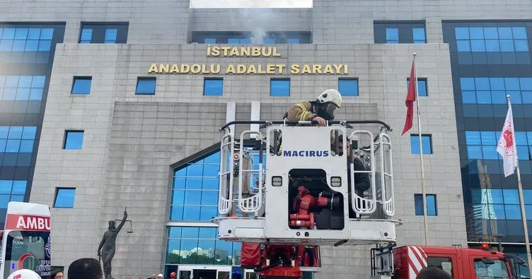 Anadolu Adliyesi’nde yangın tatbikatı