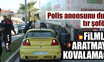 Filmleri aratmayan kovalamaca!