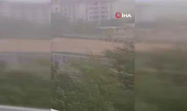 Kuvvetli rüzgar çatıları uçurdu #bingol