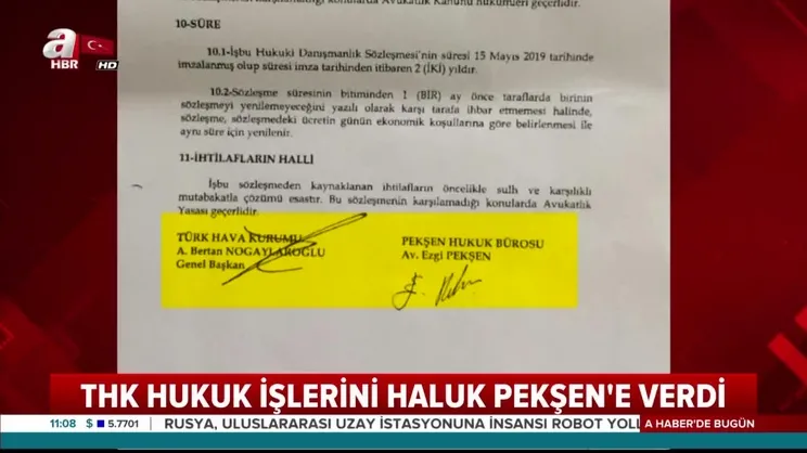 THK hukuk işlerini Haluk Pekşen'e verdi!