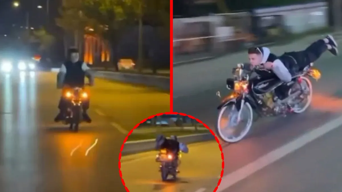 Motosikletin üzerine uzanıp şov yapmıştı! Bursa’da o sürücüye rekor ceza… Motosikletin üzerine uzanıp şov yapmıştı! Bursa’da o sürücüye rekor ceza…