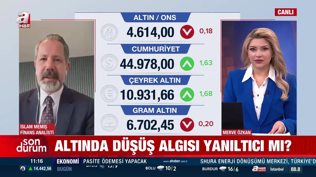 Altın fiyatları düşüyor, daha da düşer mi? Dalgalı seyir ne kadar sürecek? | Video videosunu izle Altın fiyatları düşüyor, daha da düşer mi? Dalgalı seyir ne kadar sürecek? | Video videosunu izle