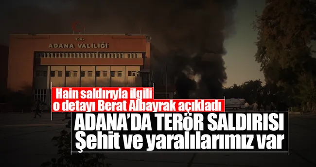 Adana’da terör saldırısı