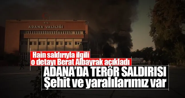 Adana’da terör saldırısı