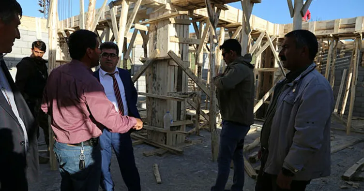 Varto’da işbirliğiyle cami yapımı