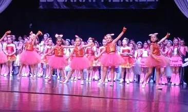 Dansları ile izleyenleri büyülediler #mersin