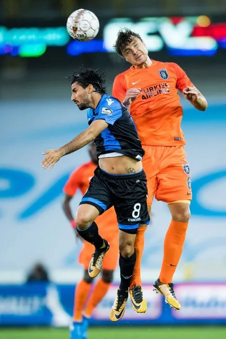Club Brugge - Medipol Başakşehir maçından kareler