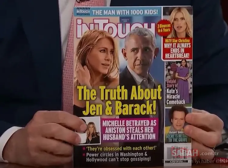 Yılın aşk bombası iddiası! Jennifer Aniston Barack Obama’yla aşk mı yaşıyor?