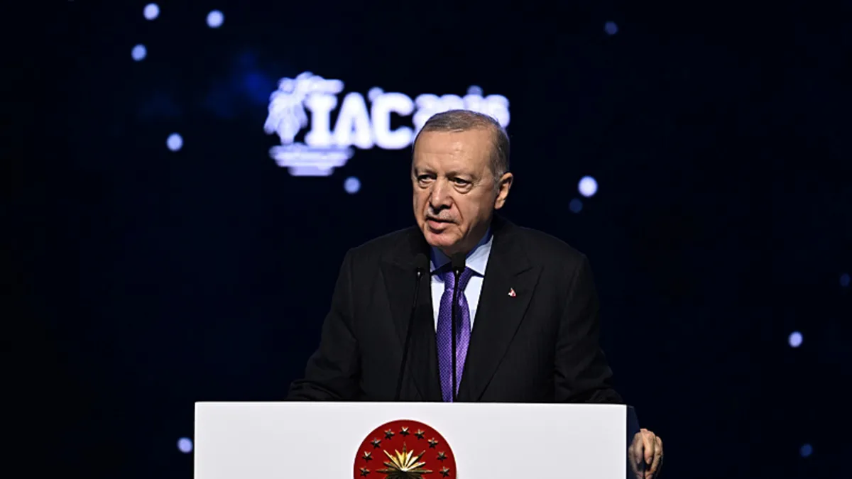 Son Dakika | Başkan Erdoğan: Uzay küresel bir alana dönüşmüştür...