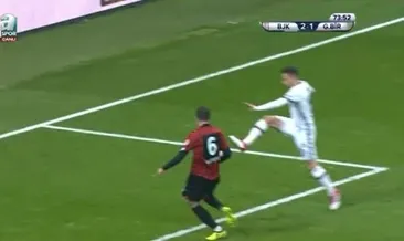 İşte penaltı pozisyonu!