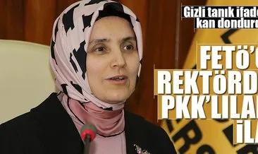 FETÖ’cü rektörden PKK’lılara ilaç