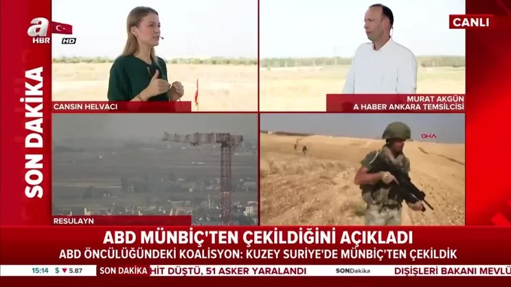 ABD Münbiç'ten çekildiğini açıkladı